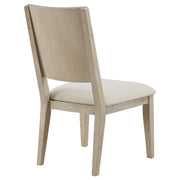 Trofello Cushioned Dining Side Chair White Washed (Set of 2) - 123122
