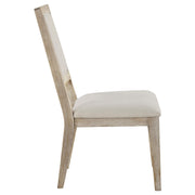 Trofello Cushioned Dining Side Chair White Washed (Set of 2) - 123122