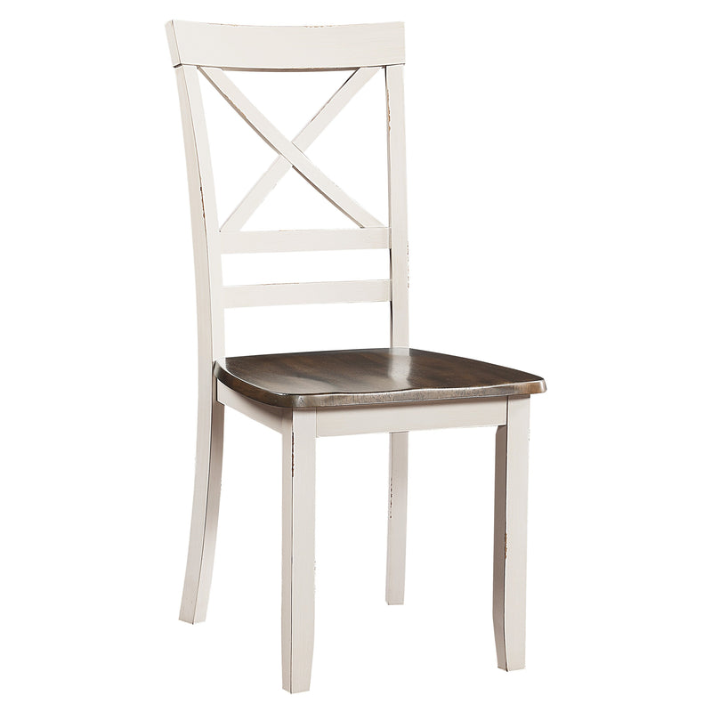 Troy Antique White 5 - Piece Dining Set - Gate FurnitureDining Room Set