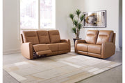 Tryanny Butterscotch Power Reclining Living Room Set - Gate FurniturePower Reclining Living Room Set