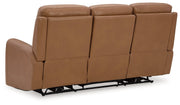 Tryanny Butterscotch Power Reclining Sofa - U9370415