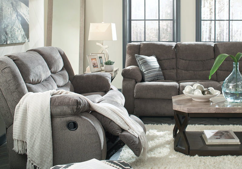 Tulen Gray Reclining Living Room Set - Gate FurnitureLiving Room Set