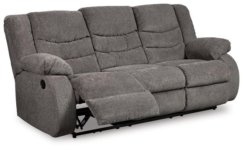 Tulen Gray Reclining Sofa and Recliner - 98606U2
