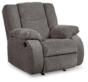 Tulen Gray Reclining Sofa and Recliner - 98606U2