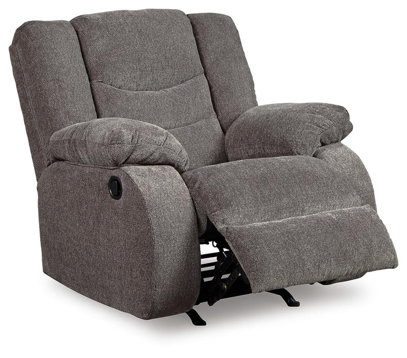 Tulen Gray Reclining Sofa and Recliner - 98606U2