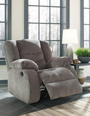 Tulen Gray Reclining Sofa and Recliner - 98606U2