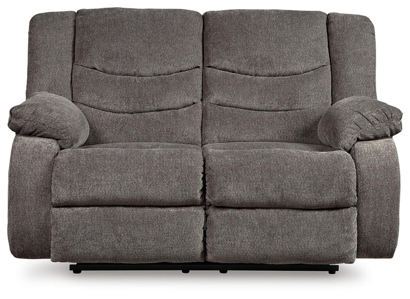 Tulen Gray Set of 2 Reclining Loveseats - 98606U5