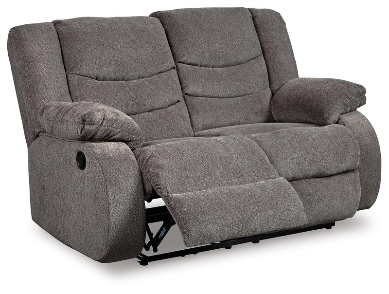 Tulen Gray Set of 2 Reclining Loveseats - 98606U5