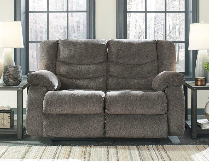 Tulen Gray Set of 2 Reclining Loveseats - 98606U5