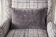 Turnham White/Black Accent Chair - FM61112WH-CH-PT