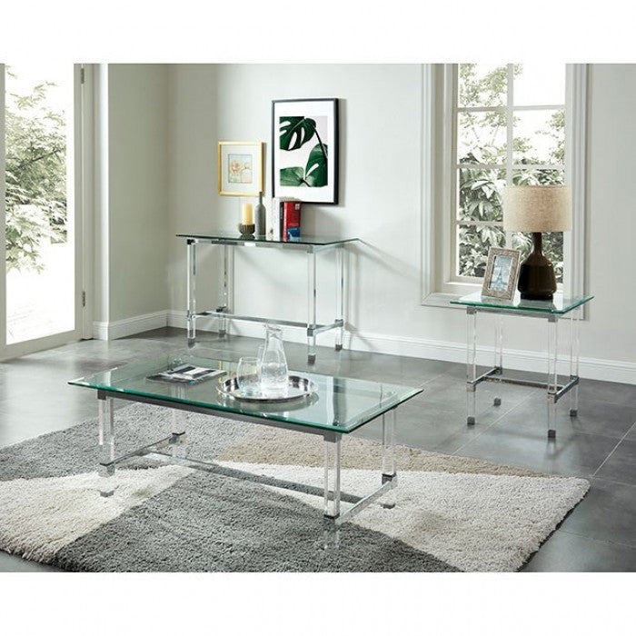 Tuva Chrome End Table - CM4147E-TABLE