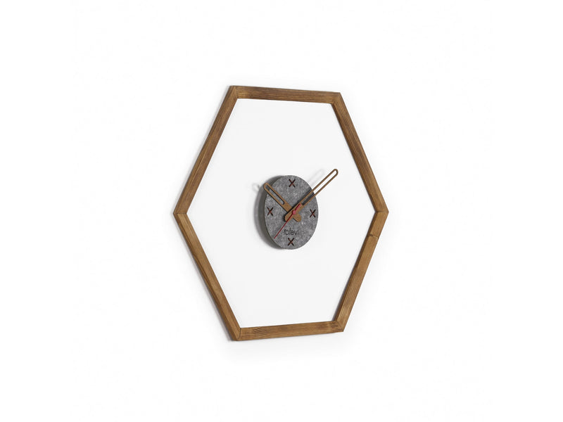 Tuva Wall Clock in Black - 760-TUV-CLO-RF190501