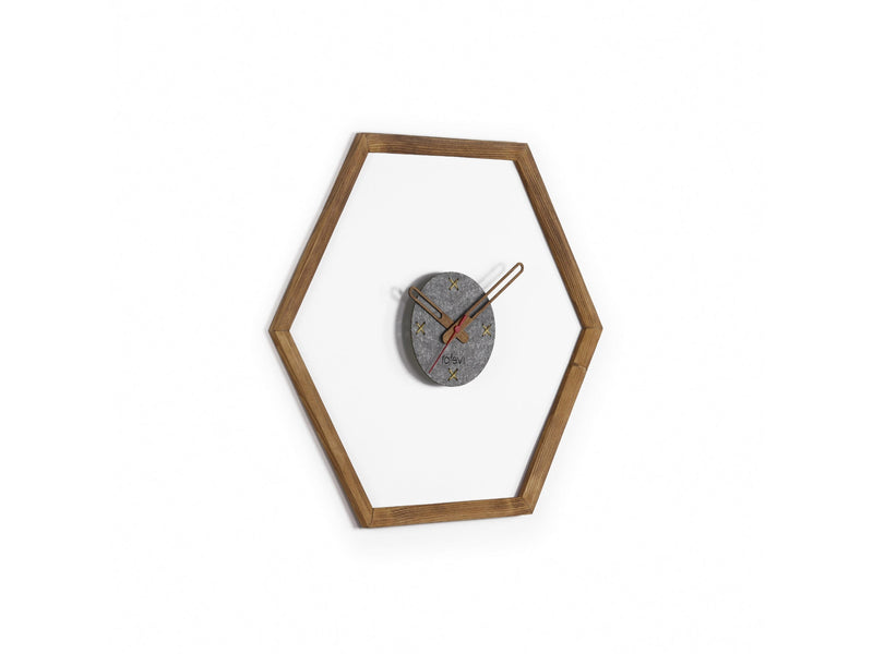 Tuva Wall Clock in Black - 760-TUV-CLO-RF190501