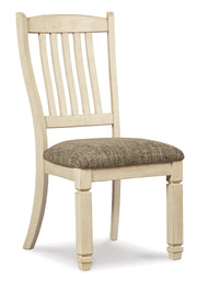 Two-tone Bolanburg Dining Table and 4 Chairs - PKG002119