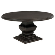 Twyla 5-piece Round Wood Dining Room Table Set Dark Cocoa - 109230-S5