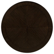 Twyla 60-inch Round Dining Table with Drawer Dark Cocoa - 115100