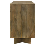 Tyler 3-door Solid Wood Sideboard Buffet Cabinet Mango Brown - 130515