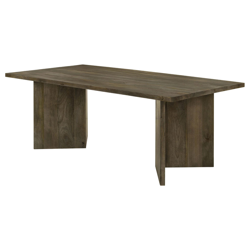Tyler 80-inch Solid Wood Dining Table Mango Brown - 130511
