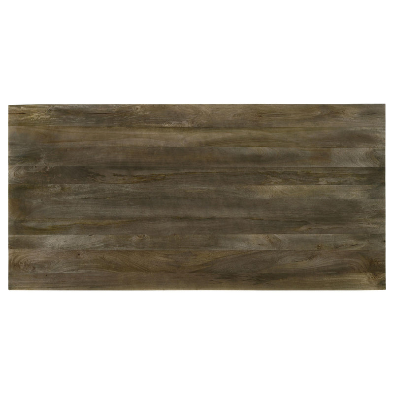 Tyler 80-inch Solid Wood Dining Table Mango Brown - 130511