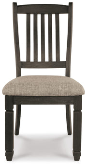 Tyler Creek Black/Grayish Brown Dining Chair (Set of 2) - D736-01X2