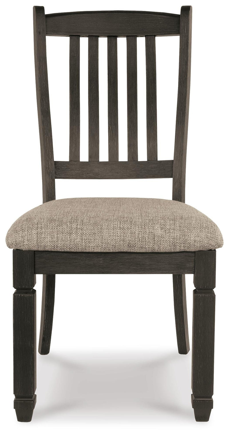 Tyler Creek Black/Grayish Brown Dining Chair (Set of 2) - D736-01X2