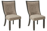 Tyler Creek Black/Grayish Brown Dining Chair (Set of 2) - D736-02X2