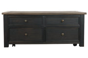 Tyler Creek Grayish Brown/Black Coffee Table with Lift Top - Gate FurnitureCoffee Table