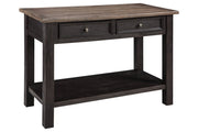 Tyler Creek Grayish Brown/Black Sofa/Console Table - Gate FurnitureSofa Table