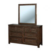 Tywyn Dark Oak Mirror - CM7365A-M