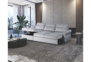 U0301 Grey Pull Out Sofa Bed - U0301-GREY-SOFA BED