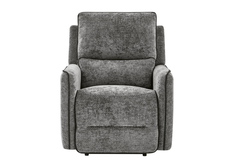 U2203 Dark Grey Power Recliner - U2203-DRK GRY-PR