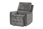 U2203 Dark Grey Power Recliner - U2203-DRK GRY-PR