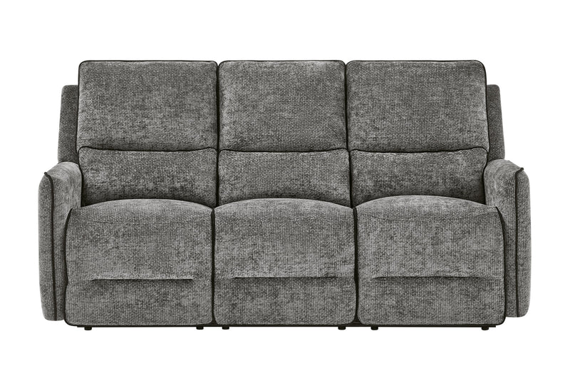 U2203 Dark Grey Power Reclining Sofa - U2203-DRK GRY-PRS