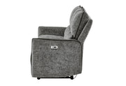 U2203 Dark Grey Power Reclining Sofa - U2203-DRK GRY-PRS