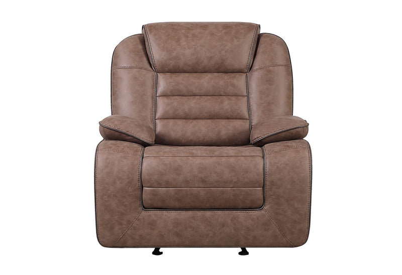 U2250 Brown Glider Recliner - U2250-BROWN-GR