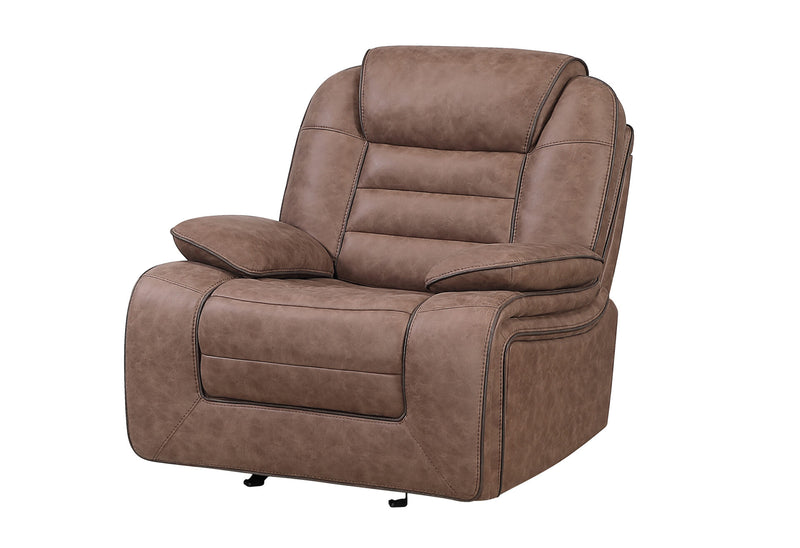 U2250 Brown Glider Recliner - U2250-BROWN-GR