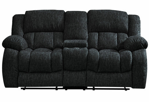 U250 Ebony Console Reclining Loveseat - U250-EBONY-CRLS