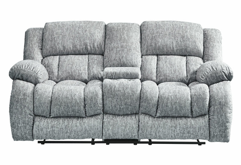 U250 Grey Console Reclining Loveseat - U250-GREY-CRLS