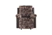U6028 Brown Glider Recliner - U6028-BROWN-GR-N