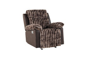 U6028 Brown Glider Recliner - U6028-BROWN-GR-N