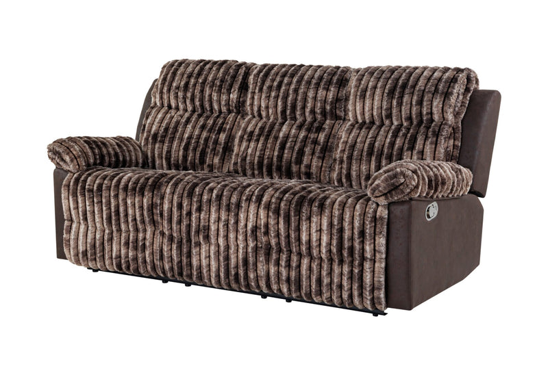 U6028 Brown Reclining Sofa - U6028-BROWN-RS-N