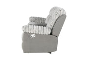 U6028 Grey Console Reclining Loveseat - U6028-GREY-CRLS