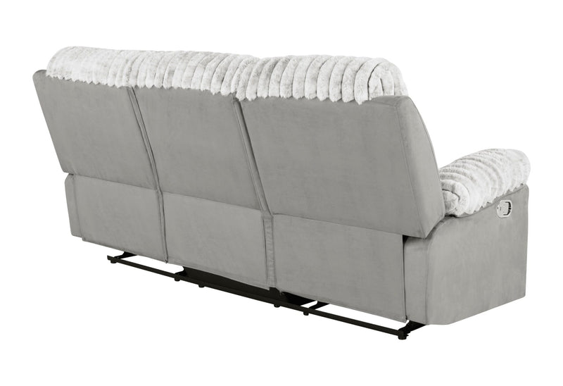 U6028 Grey Reclining Sofa - U6028-GREY-RS