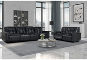 U6066 Blanche Charcoal Sofa/Loveseat 2 - Gate FurnitureLiving Room Set
