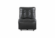 U6066 Blanche Charcoal Sofa/Loveseat W/ Console - Gate FurnitureLiving Room Set
