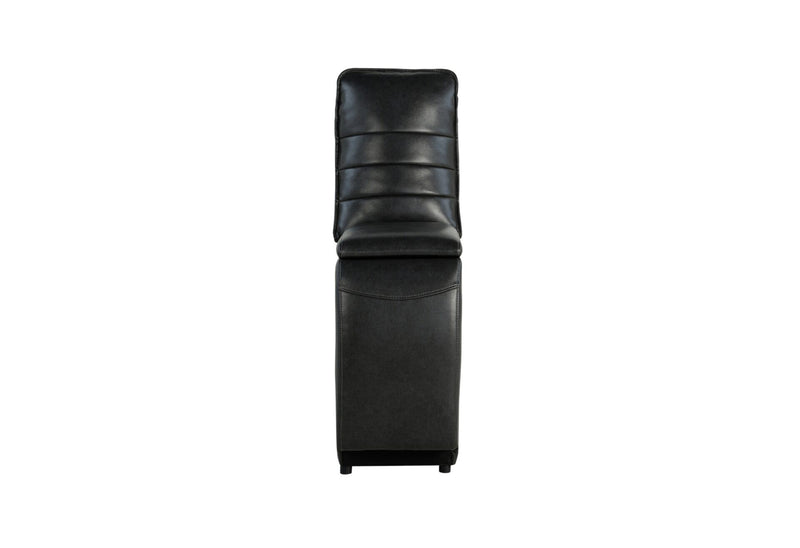 U6066 Blanche Charcoal Sofa/Loveseat W/ Console - Gate FurnitureLiving Room Set