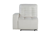 U6066 Blanche White Sofa/Loveseat 2 - Gate FurnitureLiving Room Set