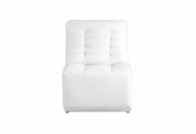 U6066 Blanche White Sofa/Loveseat 2 - Gate FurnitureLiving Room Set