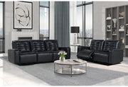 U6066 Blanche White Sofa/Loveseat - Gate FurnitureLiving Room Set