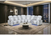 U8000 Grey P2 Sectional With Led - U8000-GREY-P2 SEC